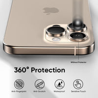 NanoArmour for iPhone 16 Pro / 16 Pro Max Anti Reflective Camera Protector - 4 Pro Colors